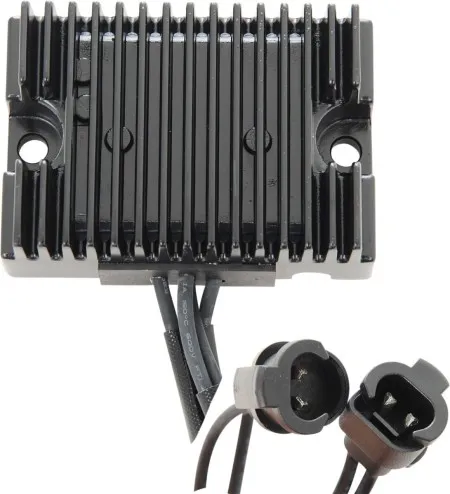 Drag Specialties Solid-State Regulator in Black For Harley Davidson 2009-2013 Sportster Motorcycles (2112-0831)