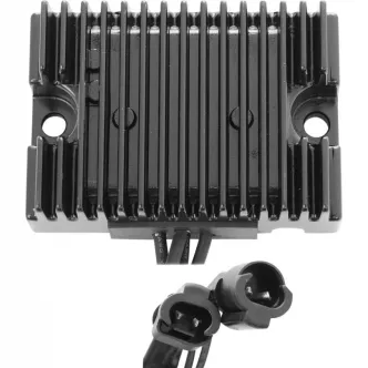 Drag Specialties Solid-State Regulator in Black For Harley Davidson 2007-2008 Sportster Motorcycles (2112-0830)