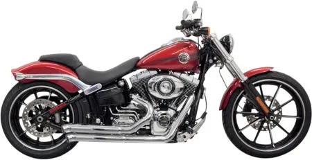 Bassani Pro-Street Systems Exhaust Turn Down In Chrome Finish For 2013-2017 Breakout FXSB/FXSE & 2008-2011 Rocker FXCW/C (1S33D)
