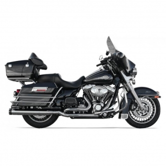 Bassani Exhaust True Dual Down Under Head Pipes in Chrome Finish For 2009-2016 Touring Models (11415A)