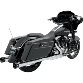 Bassani Exhaust Muffler Megaphone in Chrome Finish For 1995-2016 Touring Models (FLH-517L)
