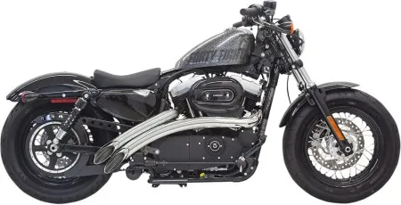 Bassani Exhaust Radial Sweeper in Chrome Finish For 2014-2020 Sportster Models (1X2FC)