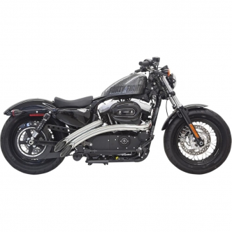 Bassani Exhaust Radial Sweeper in Chrome Finish For 2014-2020 Sportster Models (1X2FC)