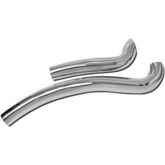 Bassani Heat Shield Radial Sweepers in Chrome Finish For 1986-2013 Sportster Models (HS-XL-FF12)