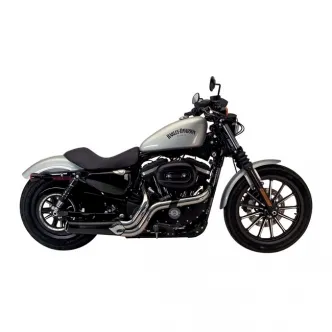 Supertrapp Road Legends Phantom 2 2 1 System in Black Finish For Harley Davidson 2014 2020 XL Models Excl. XL1200T 138 71214