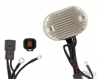 Accel Regulator in Chrome For Harley Davidson 2001-2005 Softail Motorcycles (201126C)