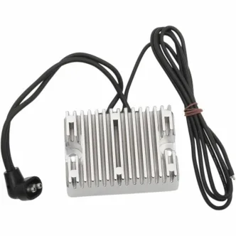 Rick's Motorsport Electrics Regulator in Chrome for 1989-1999 Evolution Big Twin (10-913HC)