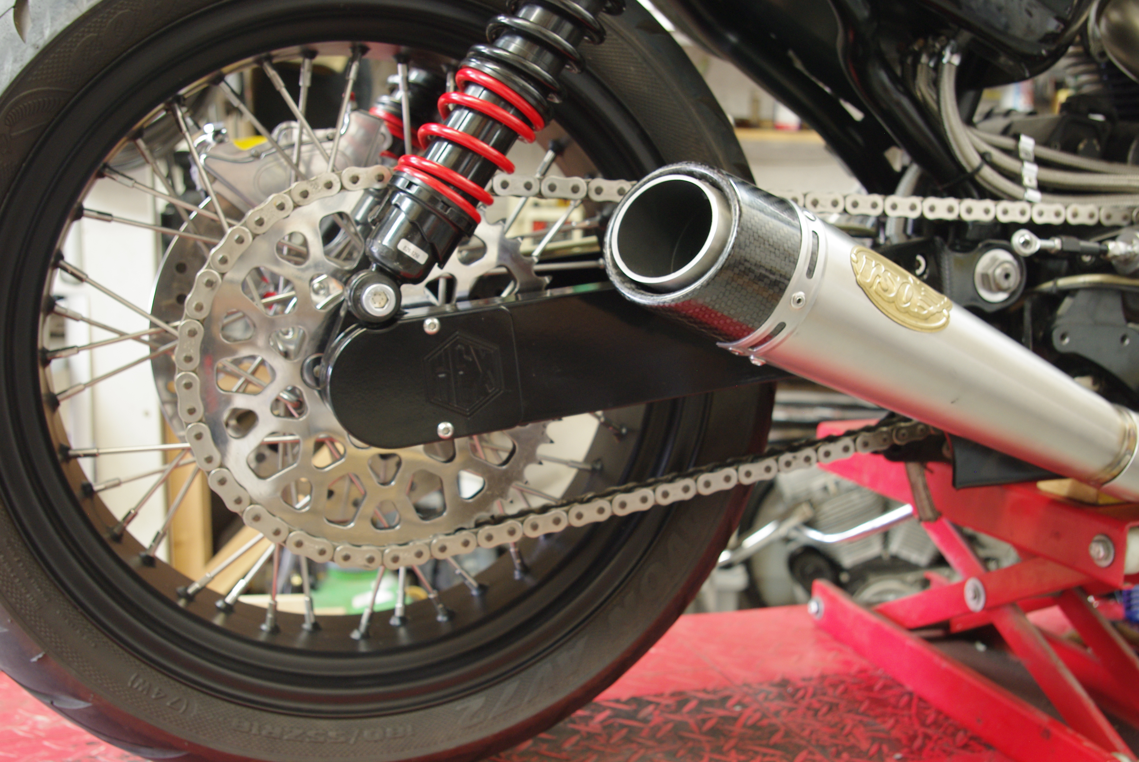 sportster swingarm