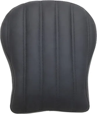 Saddlemen Solo Pillion Pad Knuckle 23cm (9 Inch) / Rear / Saddlehyde | Saddlegel in Black (SA1012)