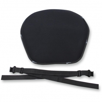 Saddlemen Plain Seat Pad Soft Stretch XXL Saddlegel in Black For Universal Fitment (BG990)
