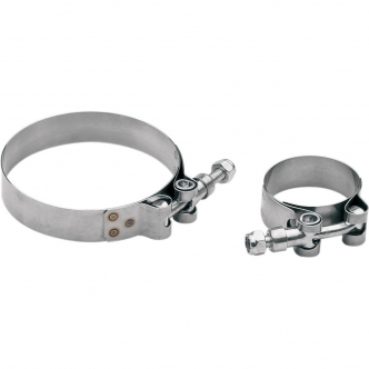 Cobra 1.25 Inch T Bolt Exhaust Clamp in Stainless Steel (95-2944P)