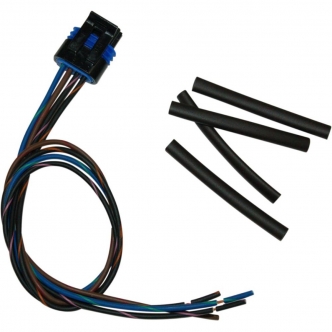 Namz Delphi PigTail Connector 2-Position Plug For Ignition Coil/Idle Speed Sensor For 1995-2005 Dyna, Softail, Sportster, Touring, V-Rod Models (PT-12162191-B)