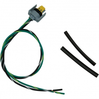 Namz Delphi PigTail Connector 3-Position Plug For Intake Air Temp Sensor For 2006-2017 Dyna, Softail, Sportster, Street, Touring, V-Rod Models (PT-15336027-B)