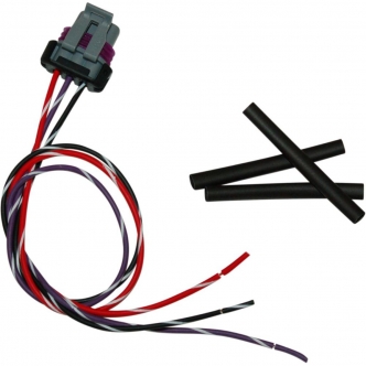 Namz Delphi PigTail Connector 3-Position Plug For Map Sensor For 1998-2017 Dyna, Softail, Sportster, Street, Touring, V-Rod, XR1200 Models (PT-12129946-B)