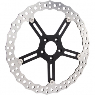 Arlen Ness Big Brake Rotor Kit 15 Inch Off Side Wheels For 2000-2014 Softail (Except Springer) And 2000-2005 Dyna With Hub-Mounted 11.5 Inch Rotor and 18 Inch or Larger Wheel Models (02-992)