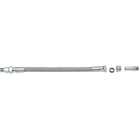 Drag Specialties Oil Line 8 Inch in Stainless Steel Finish (608)