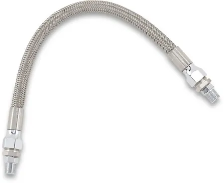 Drag Specialties Oil Line 11 Inch in Stainless Steel Finish (611)