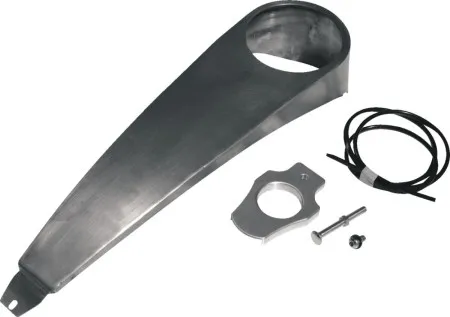 Custom Look: Textured Black Powder Coated Harley Softail Dash Panel (OEM 71273-00)