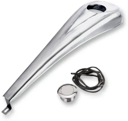 Paul Yaffe Bagger Nation Dash Kit For 6 Gallon Tank Steel in Chrome Finish For 2008-2017 FLHT/FLTR/FLHX And H-D FL Trike Models (Except FLRT) (DDK-S-08-OEM-C)