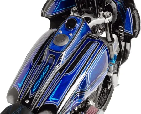 Drag Specialties Dash in Chrome Finish For 1984-1987 FXRS, FXRT; 1986 FXRD, 1987-1993 FXRT, FXRS-SP, FXRS-CON With Console mounted Fuel Gauges (19013-BX-LB2)