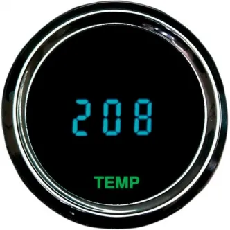Dakota Digital Oil Temperature 3000 Series Aluminium in Chrome Finish (HLY-3073)
