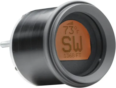 Dakota Digital 2-3/16 Inch Stand-Alone LCD GPS Compasses In Black Finish For 1996-2013 FLHT/FLHX/FLTR Models (MCH-GPS17-K-K)