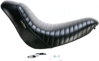 Le Pera Bare Bones Seat Pleated in Black For 2006-2017 Softail Models (LK-007PT)