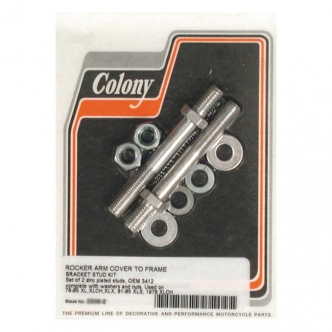 Colony Rocker Cover to Frame Stud Kit Including Two Studs and Hardware For Most 1978-1985 XL Models (ARM071989)