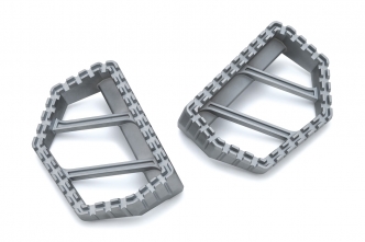 Kuryakyn Riot Mini Boards In Silver Finish (3596)
