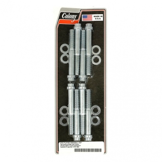 Colony Head Bolt Kit OEM Style Including Washers in Zinc Finish For 1973-1985 XL Models (ARM918929)