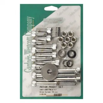 Gardner Westcott Motor Mount Screw Kit For 1987-1990 FXR, FLT Models (C-80-56)