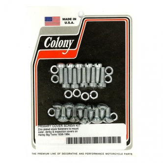 Colony Primary Mount Kit Slotted OEM Style in Zinc Finish For 1936-1964 B.T. Models (ARM567929)