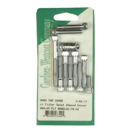 Gardner Westcott Transmission Top Cover Screw Kit, Allen For 1999-2006 FLT Models (C-88-37)