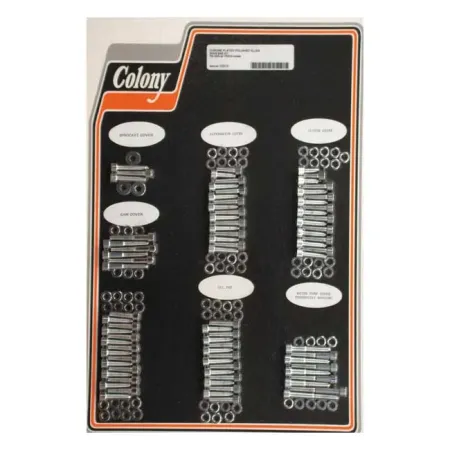 Colony Motor Showbike Kit in Polished Chrome Allen Finish For 2002-2017 V-Rod Models (1021-P)