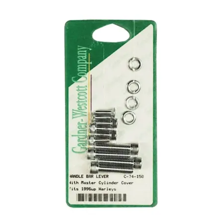 Gardner Westcott Handlebar Control Screw Kit, Allen For 1996-2017 Softail, Dyna, XL, 1986-2007 FLT/Touring, 2002-2017 V-Rod Models (C-74-150)