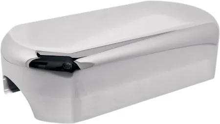 Drag Specialties Riser Top Clamp Big Buffalo One-Piece in Chrome Finish For 1 1/2 Inch Diameter Handlebar (0603-0198)