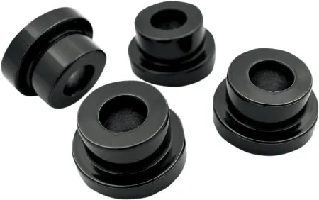 LA Choppers 5 Degree-Triple Tree Riser Angle Adapters in Black Finish For Most 1984-2017 FXD/FXST/FLST And 1986-2003 XL Models (Except 2000-2007 FXSTD, 2008-2012 FXDB) (LA-7400-00B)