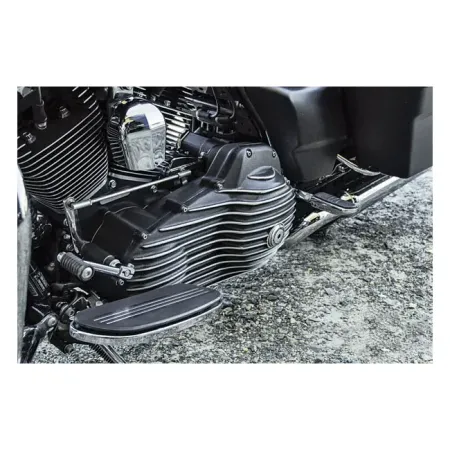 EMD Snatch Primary Cover Touring in Black Cut Finish For 2007-2015 Touring (Excluding FLHTCUL, FLHTKL) Models (PCTC/T/R/BC)