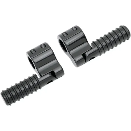 Lindby Footpeg Clamp-On O-Ring Aluminium Front in Black Finish (BL810)
