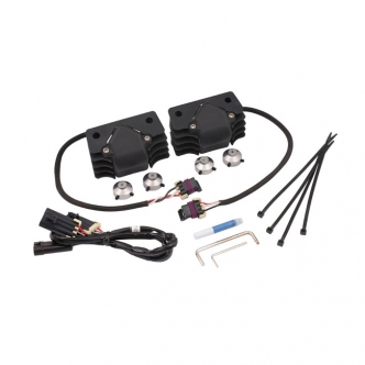 Accel Stealth Cop Supercoils Kit in Black Finish For 2007-2023 XL Models (140414S)