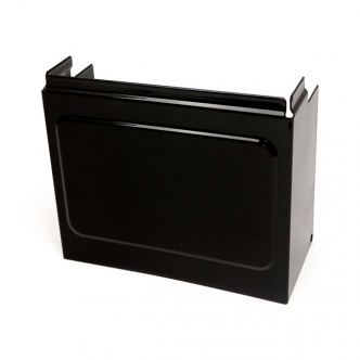 Doss Battery Side Cover Fits With AGM Batteries Only in Gloss Black Finish For 1997-2005 Dyna, 1997-2003 XL Models in Custom Applications (ARM390059)