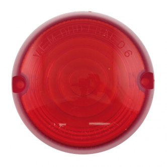 Chris Products Turn Signal Replacement Lens in Red Finish For 1973-1985 H-D Models (ARM260239)