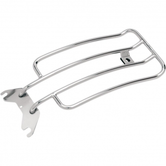 Motherwell 6 Inch Luggage Rack In Chrome Finish For HD Softail  2006-2017 FLSTC and 1997-2003 FLSTS Models (MWL-133-CH)133