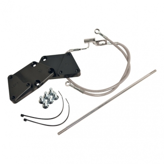 Arlen Ness Replaceable Brake Line For Part 07-610 Softail Forward Control Extension For 2000-2006 Softail Models (07-612)