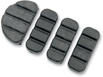 Kuryakyn Replacement Rubber Pads ISO-Brake Pedal In Black (8083)