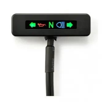 Doss Beta Micro Indicator Light Kit in Black Finish Including 3 Green, 1 Red & 1 Blue LED (ARM123955)
