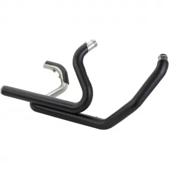 S&S Cycles Power Tune Dual Header System In Black For 2017-2023 Touring Models (550-0705)