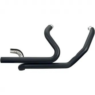 S&S Cycles Power Tune Dual Header System In Black For 2009-2016 Touring Models & Trike Models (550-0143B)