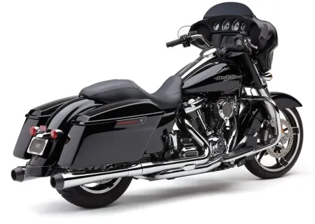 Cobra El Diablo Mufflers in Chrome For Harley Davidson 2017-2024 Touring Models (6208)