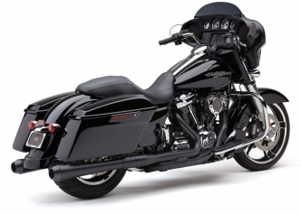 Cobra El Diablo Mufflers In Black For Harley Davidson 1995-2016 Touring Models (6206RB)